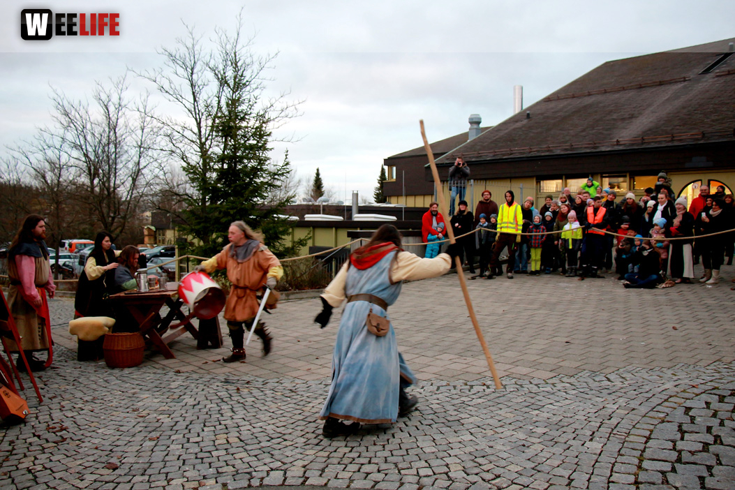 Mittelalterlicher Weihnachtsmarkt am Campus 2019 Samstag