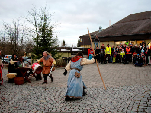 Mittelalterlicher Weihnachtsmarkt am Campus 2019 Samstag – Foto 67