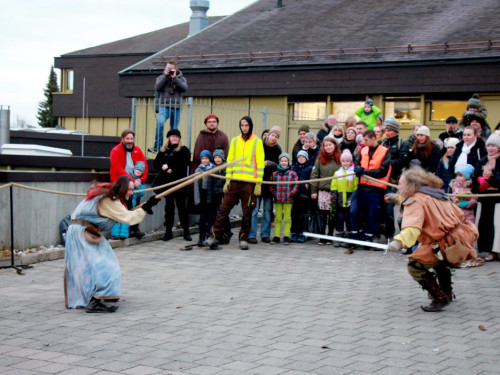 Mittelalterlicher Weihnachtsmarkt am Campus 2019 Samstag – Foto 68
