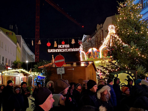 Hochseilartisten Geschwister Weisheit Hofer Weihnachtsmarkt 8.12.2019 – Foto 5
