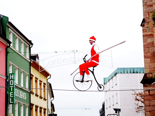 Hochseilartisten Geschwister Weisheit Hofer Weihnachtsmarkt 8.12.2019 – Foto 33