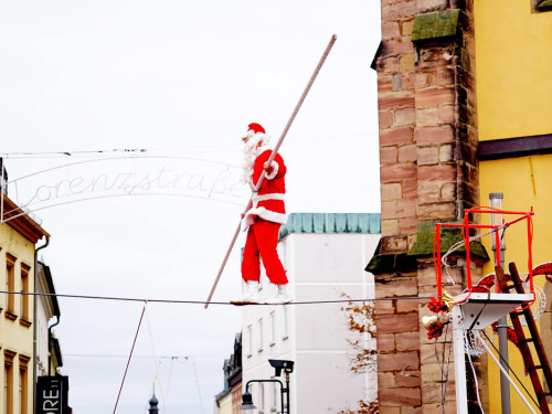 Hochseilartisten Geschwister Weisheit Hofer Weihnachtsmarkt 8.12.2019 – Foto 41