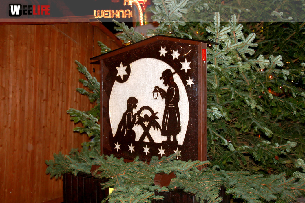 Hofer Weihnachtsmarkt  mit Rehauer Stadtkapelle 8.12.2019