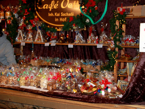 Hofer Weihnachtsmarkt  mit Rehauer Stadtkapelle 8.12.2019 – Foto 16