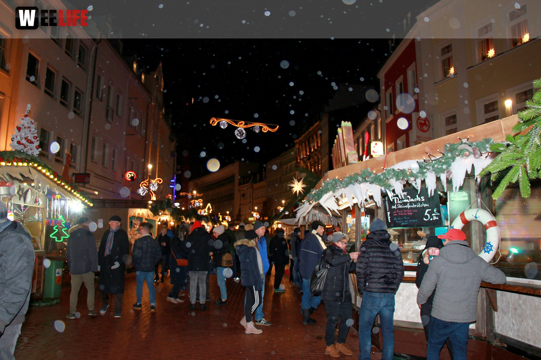 Hofer Weihnachtsmarkt  mit Rehauer Stadtkapelle 8.12.2019