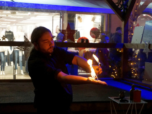 Feuershow Weihnachtsmarkt 18.12.2019 – Foto 18