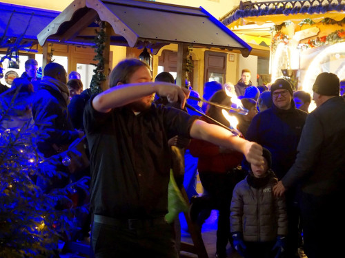 Feuershow Weihnachtsmarkt 18.12.2019 – Foto 27