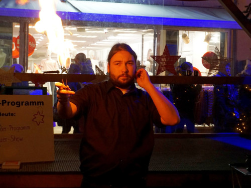 Feuershow Weihnachtsmarkt 18.12.2019 – Foto 28