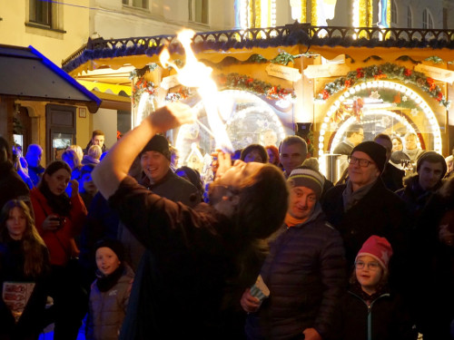 Feuershow Weihnachtsmarkt 18.12.2019 – Foto 33