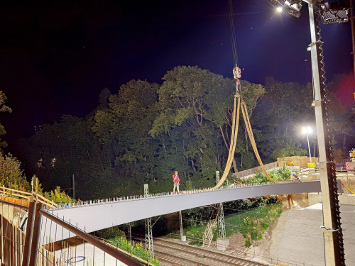 6 x 40Tonnen Stahlteile Hebung Teil 1 – Foto 6