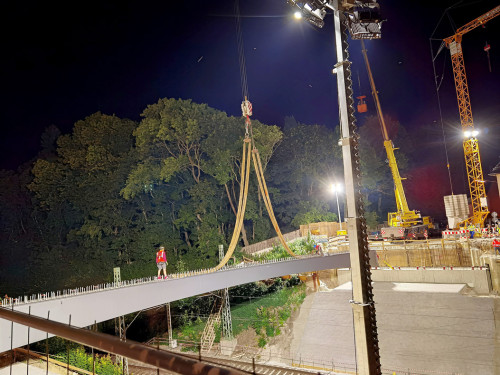 6 x 40Tonnen Stahlteile Hebung Teil 1 – Foto 8