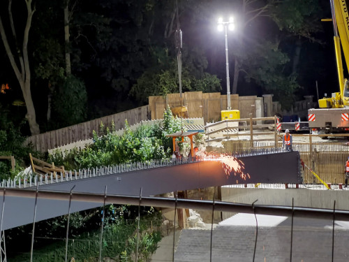 6 x 40Tonnen Stahlteile Hebung Teil 1 – Foto 11