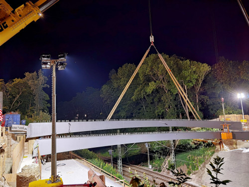 6 x 40Tonnen Stahlteile Hebung Teil 1 – Foto 15