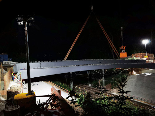 6 x 40Tonnen Stahlteile Hebung Teil 1 – Foto 16