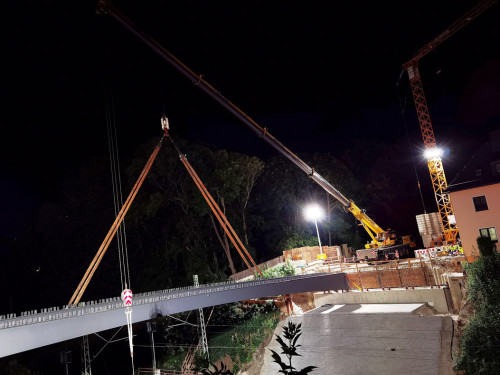 6 x 40Tonnen Stahlteile Hebung Teil 1 – Foto 17