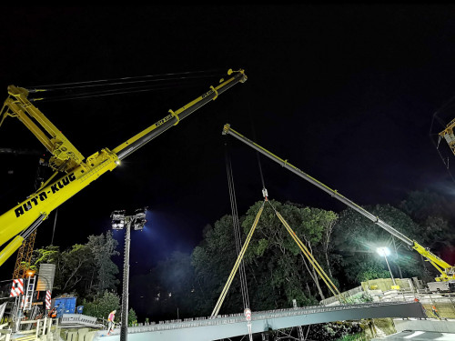 6 x 40Tonnen Stahlteile Hebung Teil 1 – Foto 18