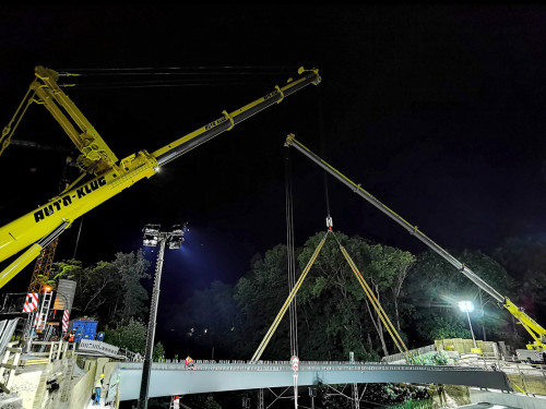 6 x 40Tonnen Stahlteile Hebung Teil 1 – Foto 20