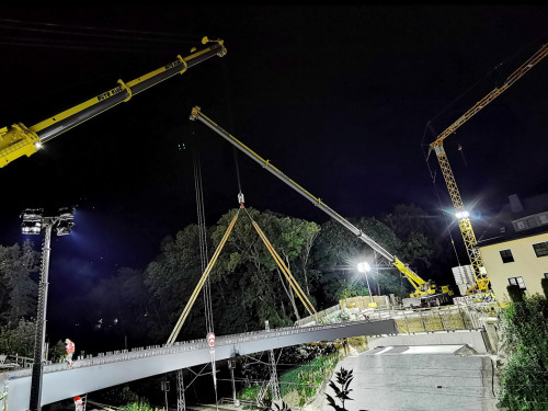 6 x 40Tonnen Stahlteile Hebung Teil 1 – Foto 21