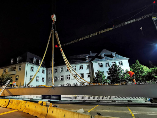 6 x 40Tonnen Stahlteile Hebung Teil 1 – Foto 23