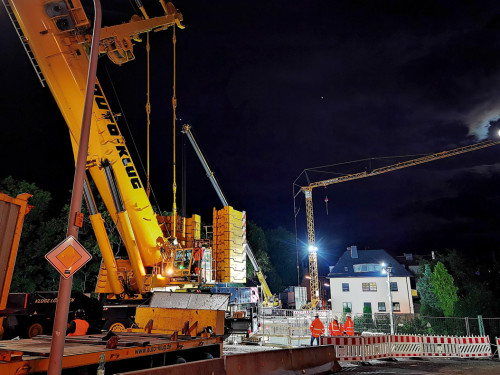 6 x 40Tonnen Stahlteile Hebung Teil 1 – Foto 26
