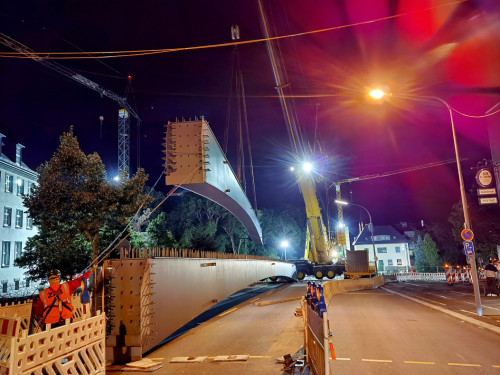 6 x 40Tonnen Stahlteile Hebung Teil 1 – Foto 31