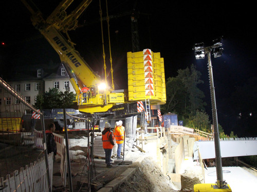 6 x 40Tonnen Stahlteile Hebung Teil 1 – Foto 45