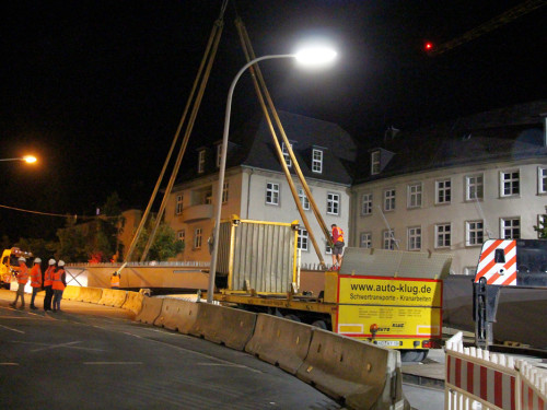 6 x 40Tonnen Stahlteile Hebung Teil 1 – Foto 50