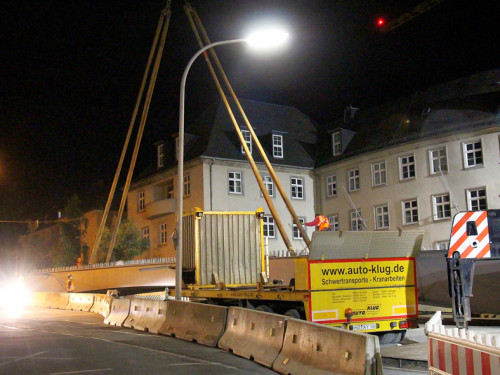 6 x 40Tonnen Stahlteile Hebung Teil 1 – Foto 51