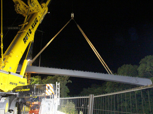 6 x 40Tonnen Stahlteile Hebung Teil 1 – Foto 60