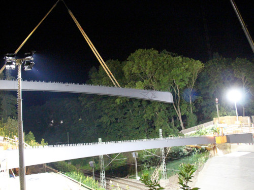 6 x 40Tonnen Stahlteile Hebung Teil 1 – Foto 61