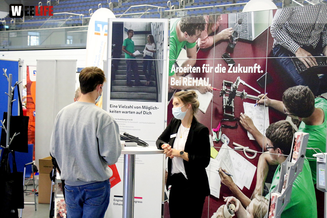 20. Hofer Ausbildungsmesse 9.10.2021 Freiheitshalle Hof