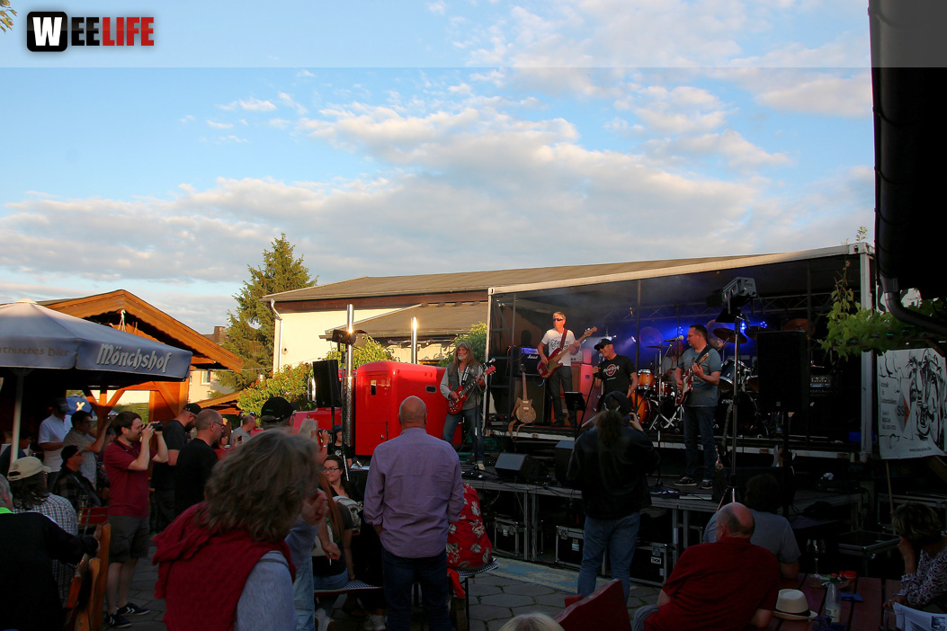 Openair Konzert  Lost Face und Blue Indigo150 Jahre Handball