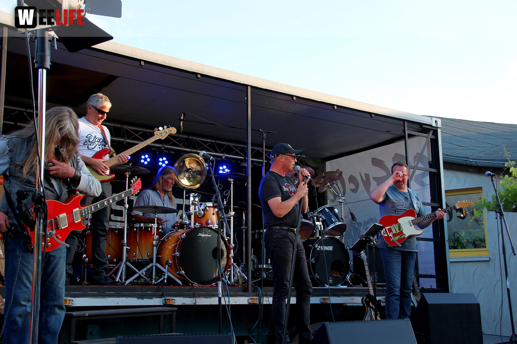 Openair Konzert  Lost Face und Blue Indigo150 Jahre Handball