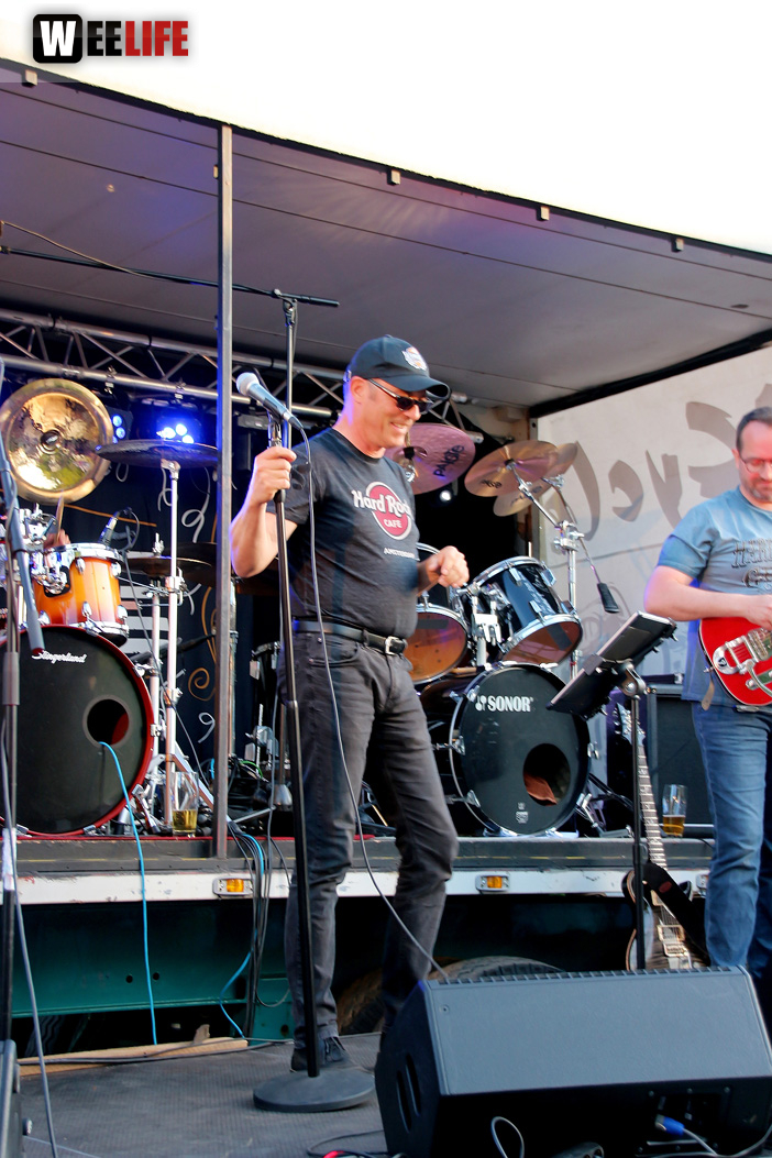Openair Konzert  Lost Face und Blue Indigo150 Jahre Handball