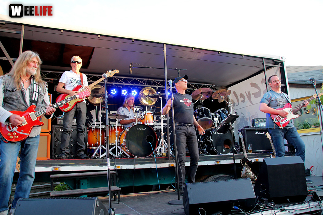 Openair Konzert  Lost Face und Blue Indigo150 Jahre Handball