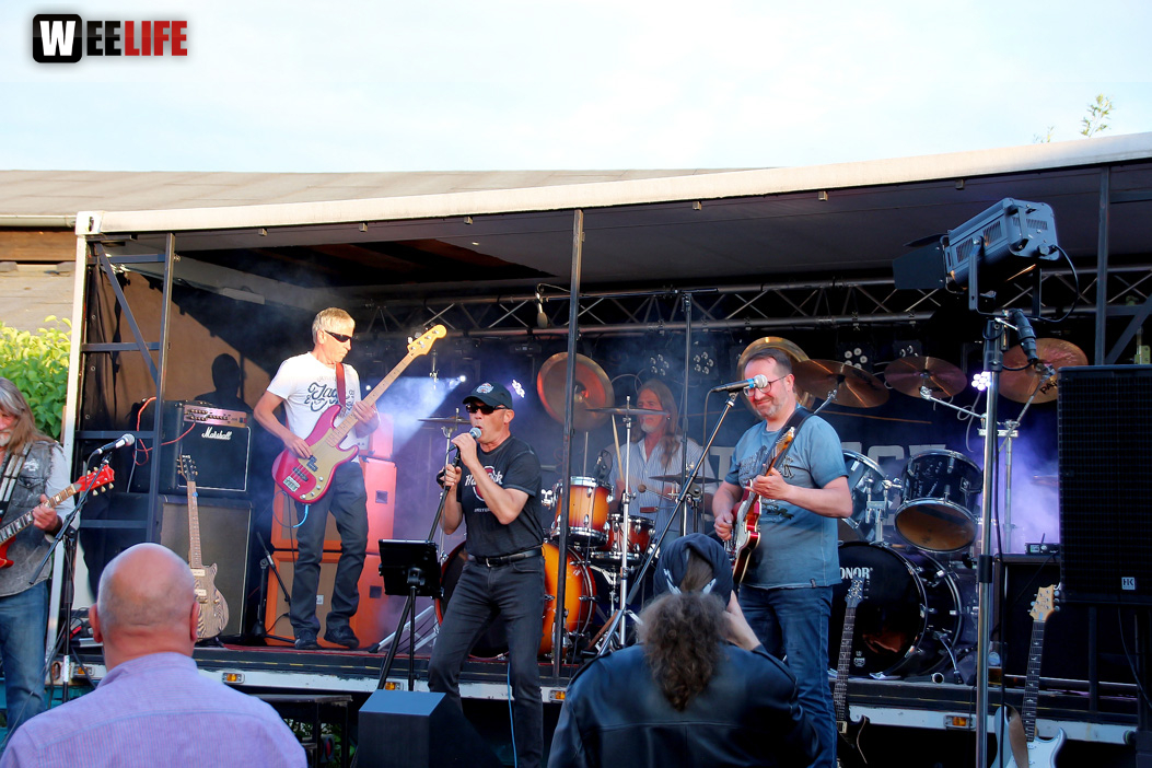 Openair Konzert  Lost Face und Blue Indigo150 Jahre Handball