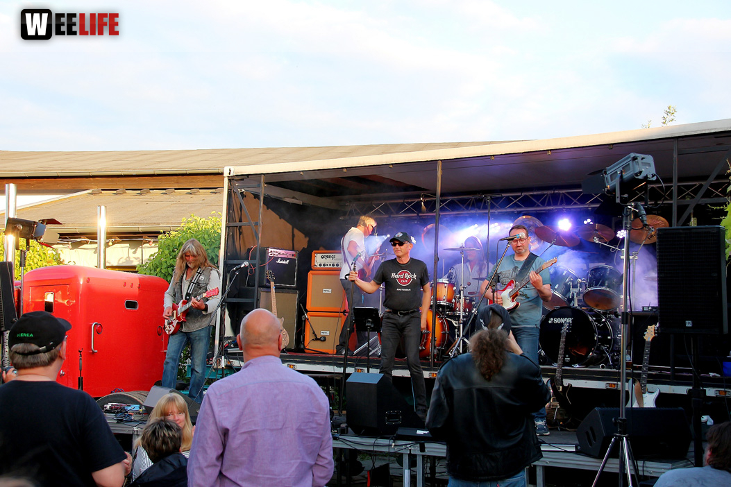 Openair Konzert  Lost Face und Blue Indigo150 Jahre Handball