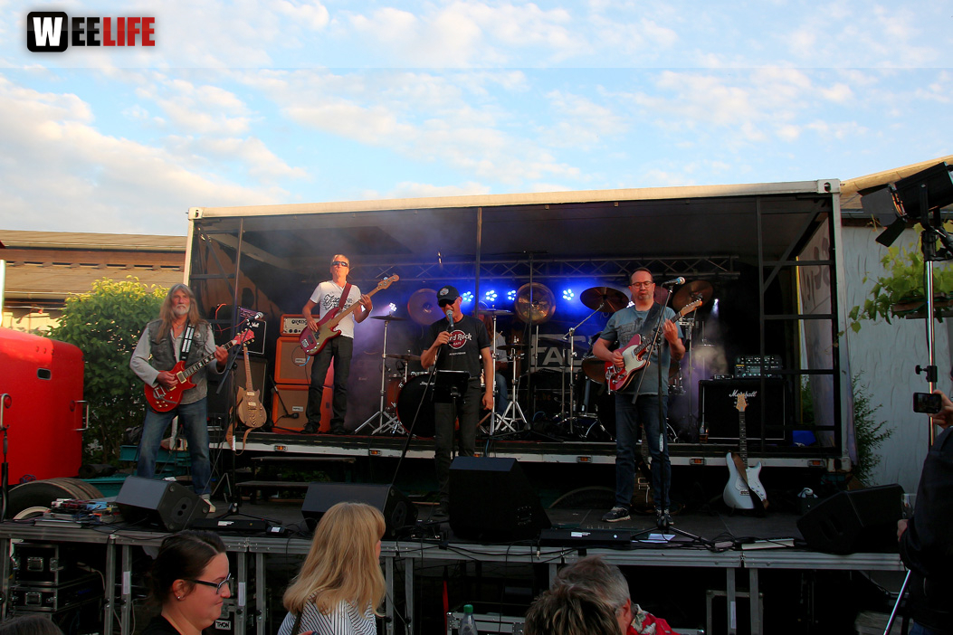 Openair Konzert  Lost Face und Blue Indigo150 Jahre Handball