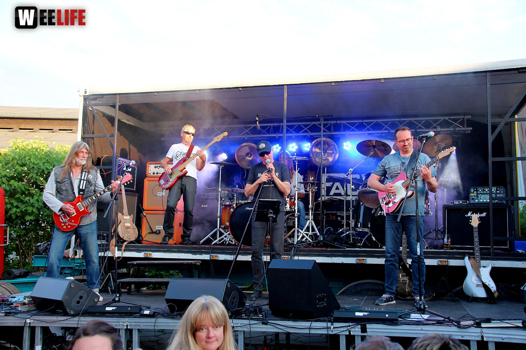 Openair Konzert  Lost Face und Blue Indigo150 Jahre Handball