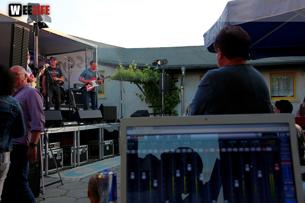 Openair Konzert  Lost Face und Blue Indigo150 Jahre Handball