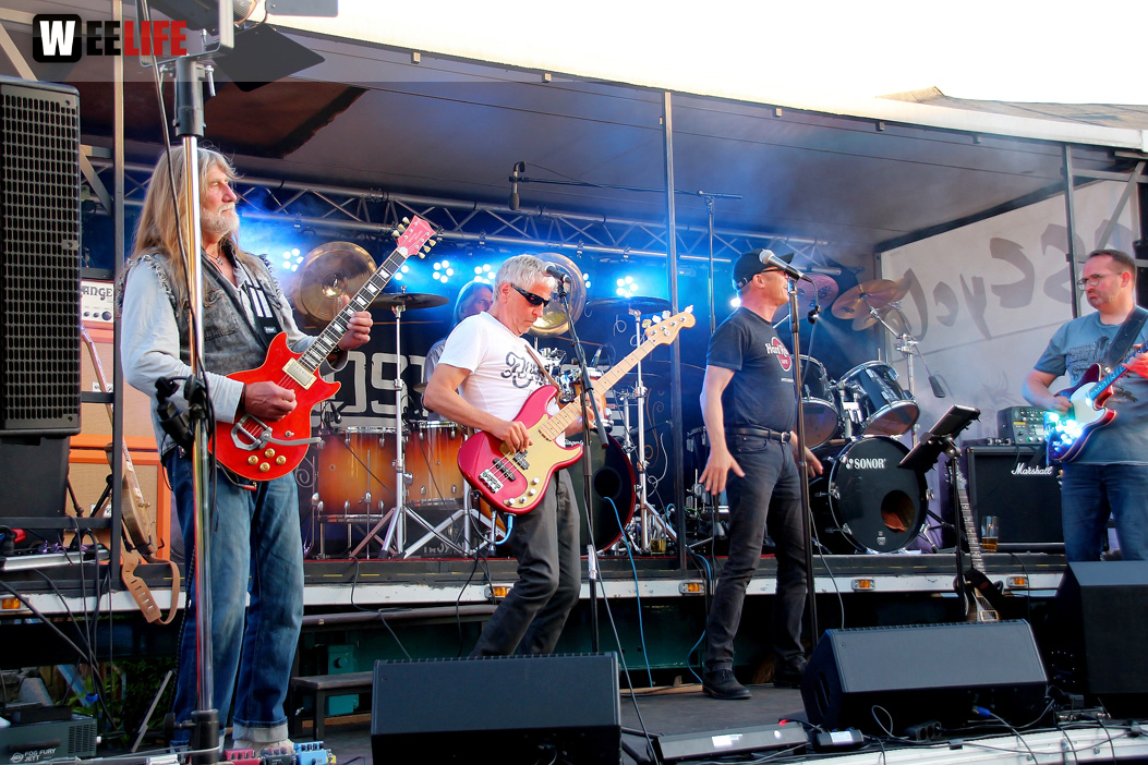 Openair Konzert  Lost Face und Blue Indigo150 Jahre Handball