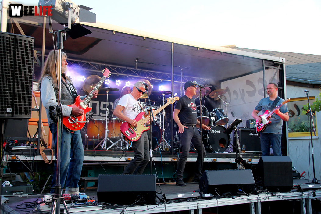 Openair Konzert  Lost Face und Blue Indigo150 Jahre Handball