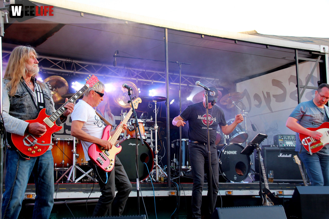 Openair Konzert  Lost Face und Blue Indigo150 Jahre Handball
