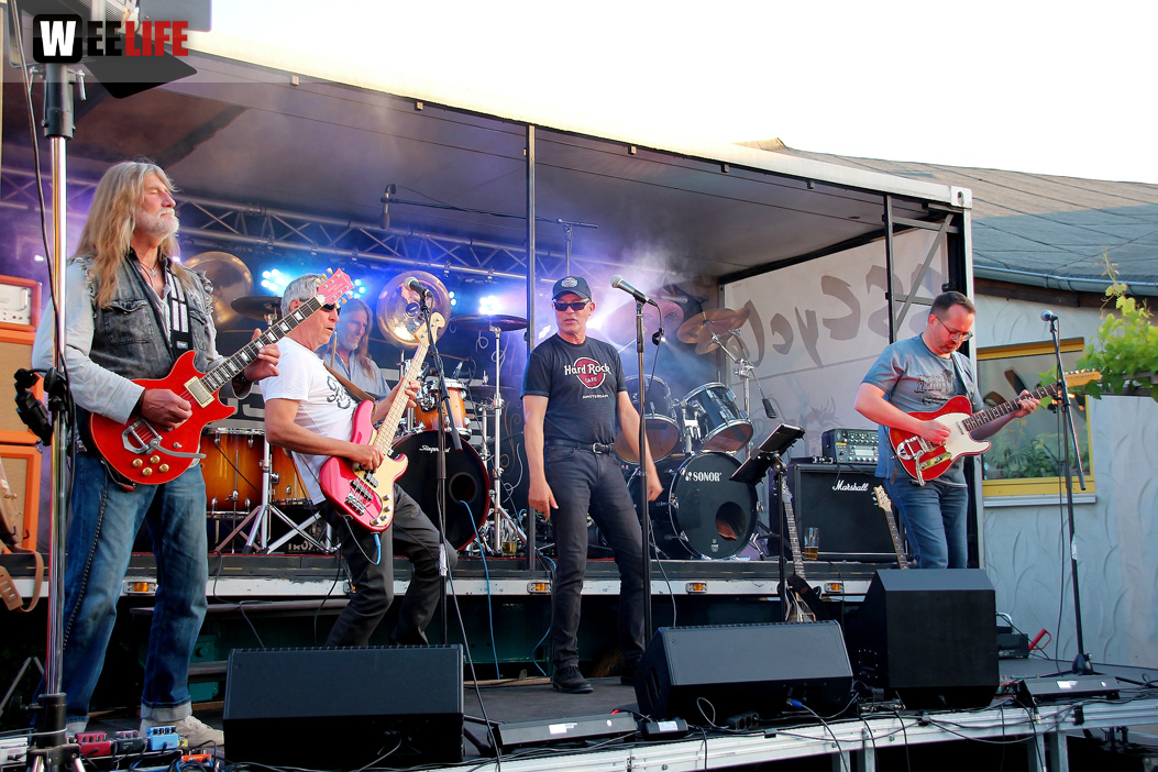 Openair Konzert  Lost Face und Blue Indigo150 Jahre Handball