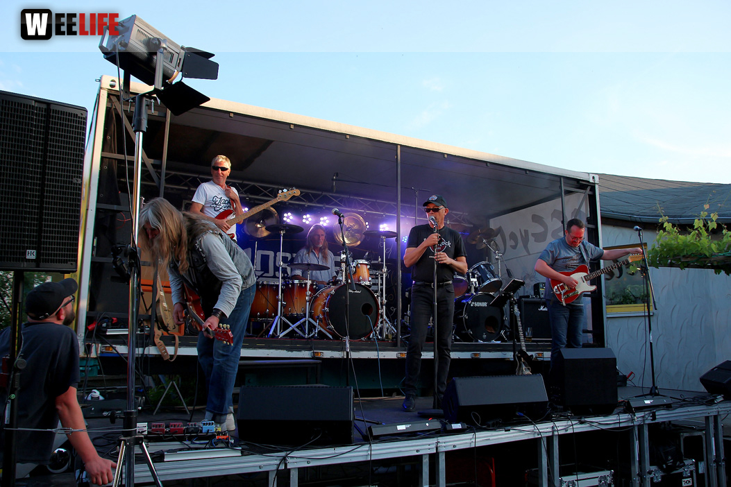 Openair Konzert  Lost Face und Blue Indigo150 Jahre Handball