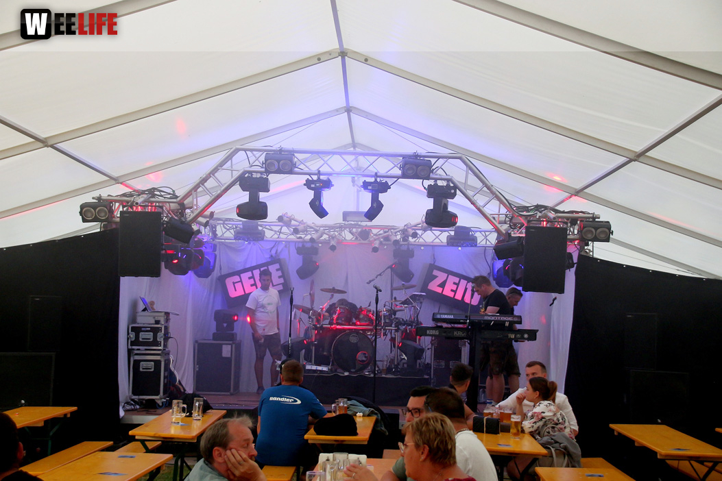Party mit Geile Zeit Sportfest 2022 120 Jahre TuS Förbau