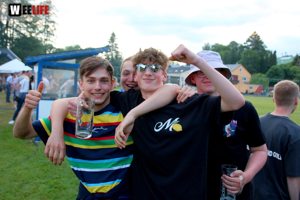 Party mit Geile Zeit Sportfest 2022 120 Jahre TuS Förbau