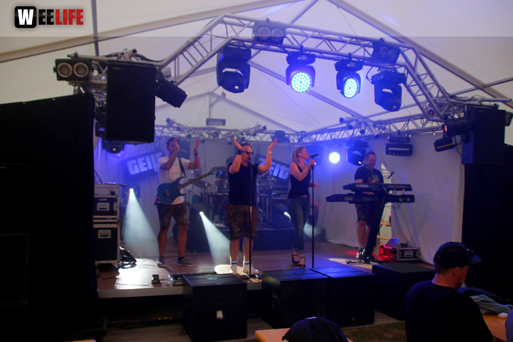 Party mit Geile Zeit Sportfest 2022 120 Jahre TuS Förbau