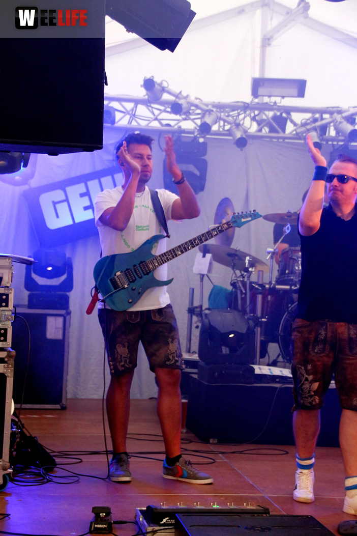 Party mit Geile Zeit Sportfest 2022 120 Jahre TuS Förbau