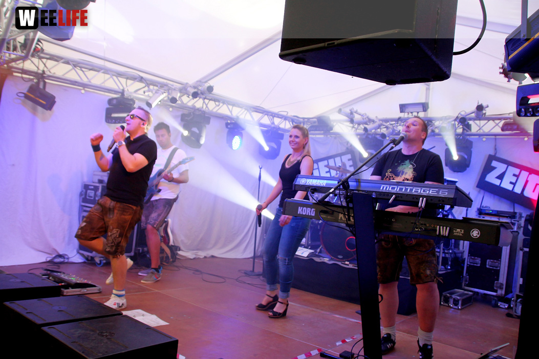 Party mit Geile Zeit Sportfest 2022 120 Jahre TuS Förbau
